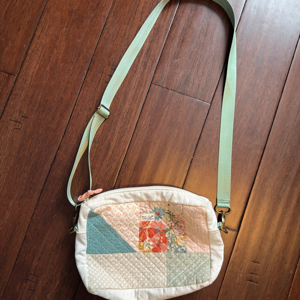 Patchwork Crossbody Bag - Multicolor - image 1